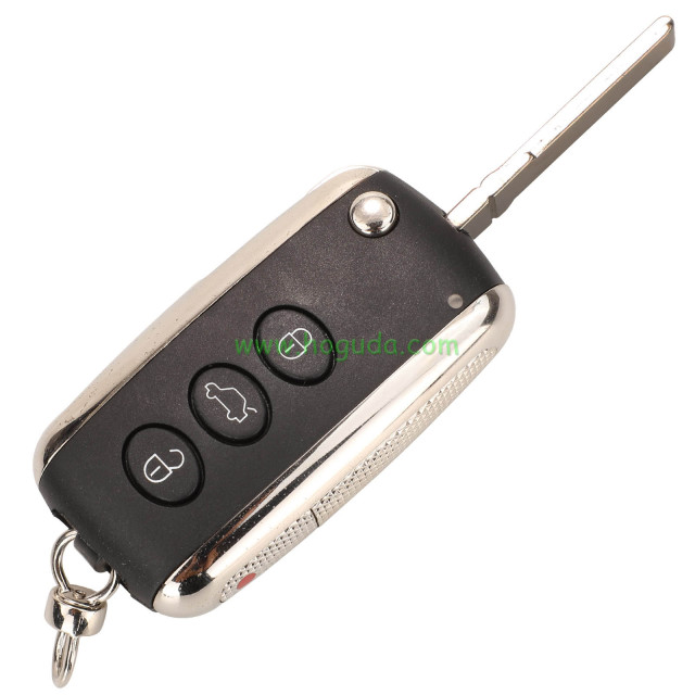 For Bentley 3+1 Buttons with 315MHz ID46-PCF7942 Flip Smart Remote Car Key  FCCID: KR5 5WK45032