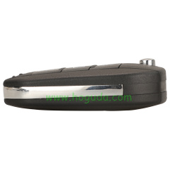 For Peugeot 508 3 button Remote Flip Car Key Shell with HU83 blade For Peugeot 208 2008 301 308 508 5008 RCZ Expert /Citroen C-Elysee C4-Cactus C3 Light