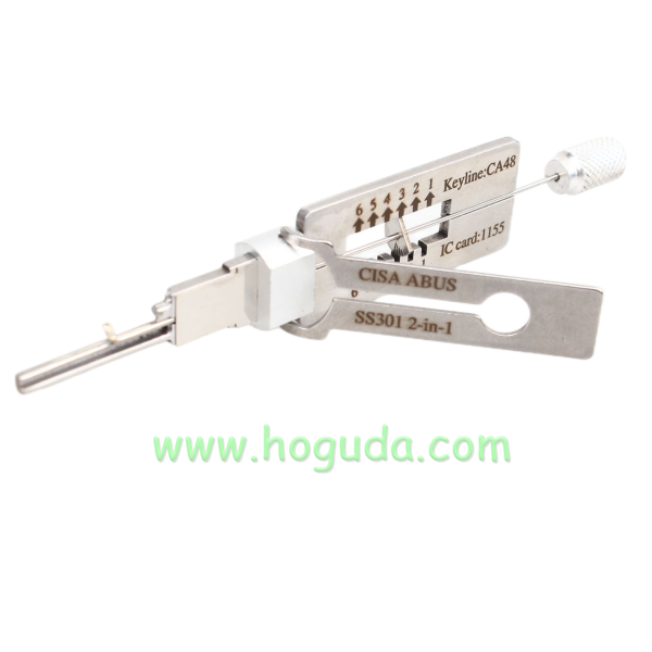 CISA ABUS SS301 2 in 1 Locksmith Tool  For lock opening tool open house locks  (not include the lock and keys)