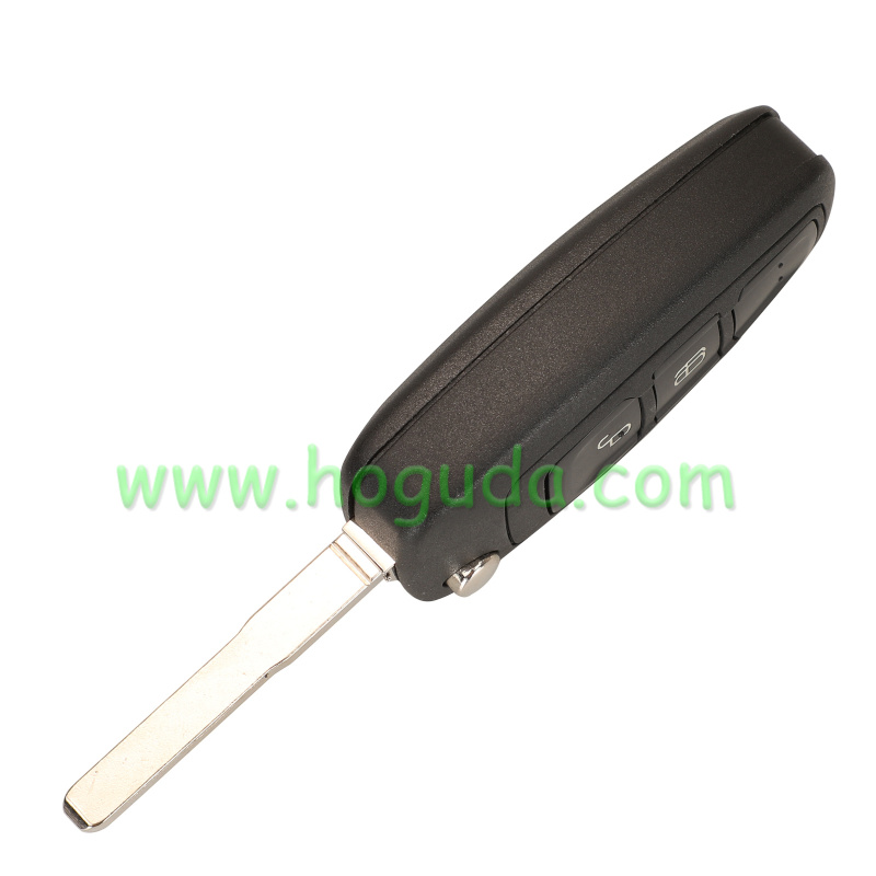 For New Ford Focus Mondeo 2 button flip remote key 433Mhz  After 2012 year KR55WK49986 Part No: 5WK50165  /5WK50166 /5WK50168  /5WK50169 Model: AB39-15K601-DA
