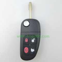 For Jaguar 4 button remote key blank