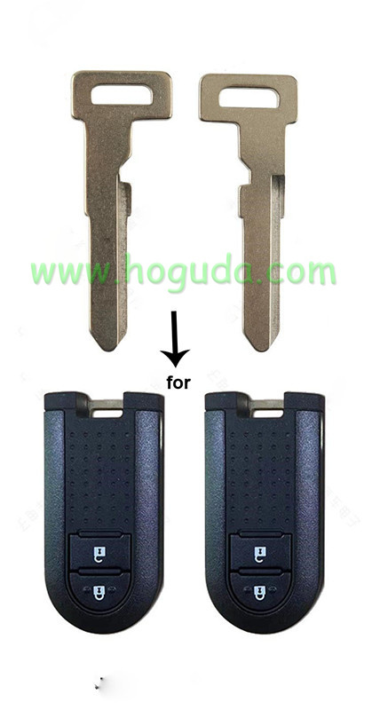 For Toyota Emergency Key Left Blade