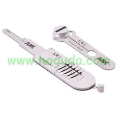 Original AKK Tools KW1 2 in 1 Decoder And Lock Picks Tool
