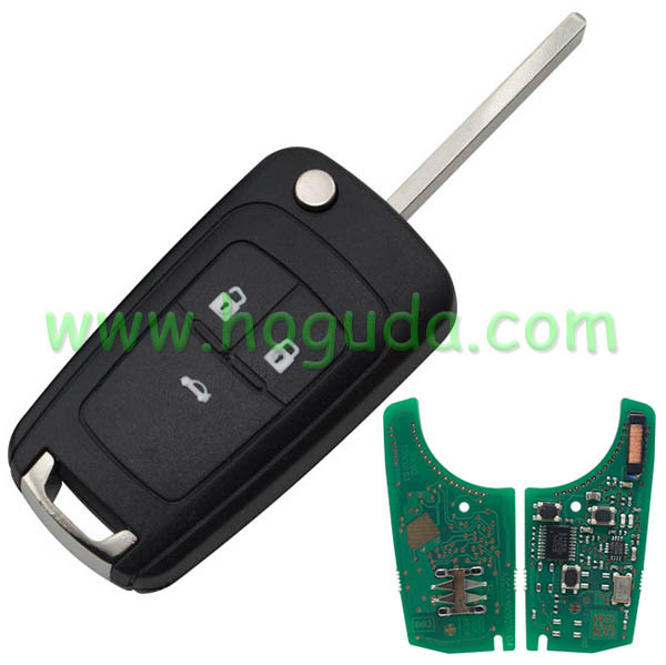 AfterMarket For Vauxhall  3 button remote key with 434mhz and 7941E Chip   5WK50079 95507070 chip GM(HITA G2) 7941E chip without blade.
