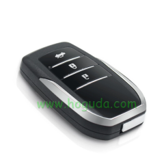 For Toyota Land Cruiser Camry Corolla 3 Buttons Modified Flip Car Key Shell with TOY43 blade