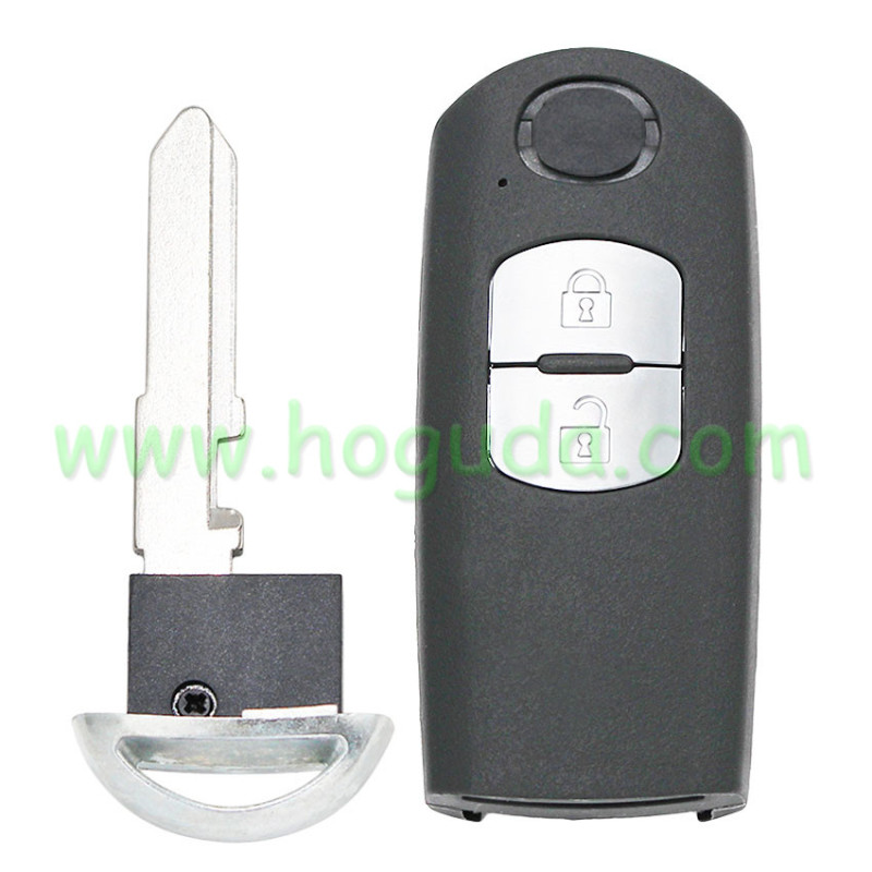 Original for Mazda 2 button keyless remote key with 433mhz with hitag pro 49 7953P  chip