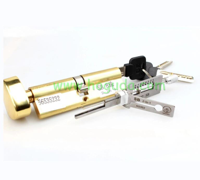 SB SS302 2-in-1 tool for open and reading  Decoder for Locksmith Repairing Tools 2-in-1 Residential Pick & Decoder