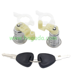 FOR RENAULT MEGANE I SCENIC CLIO II MASTER THALIA DOOR LOCK RIGHT LEFT SIDE WITH 2 KEYS  OE:7701472806