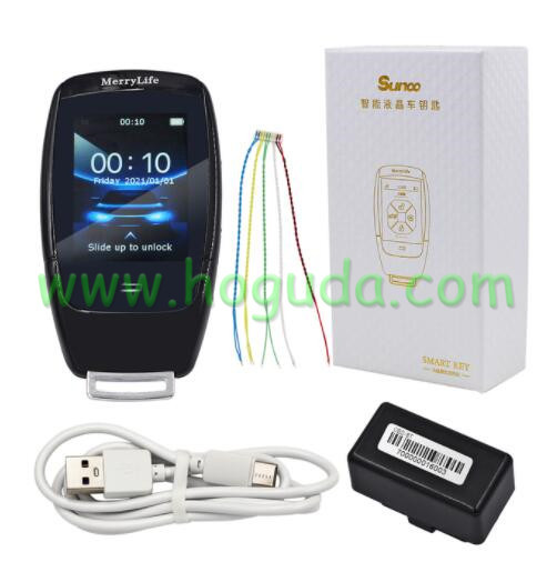 TK900 Korean English Modified Smart Keyless 3Button Remote Key TK900 with LCD Screen for Benz S Class 500L S450L  for BMW Ford Mazda Toyota Porsche Honda