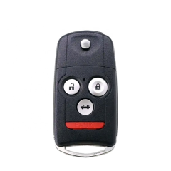 For Honda 3+1 button flip remote key blank
