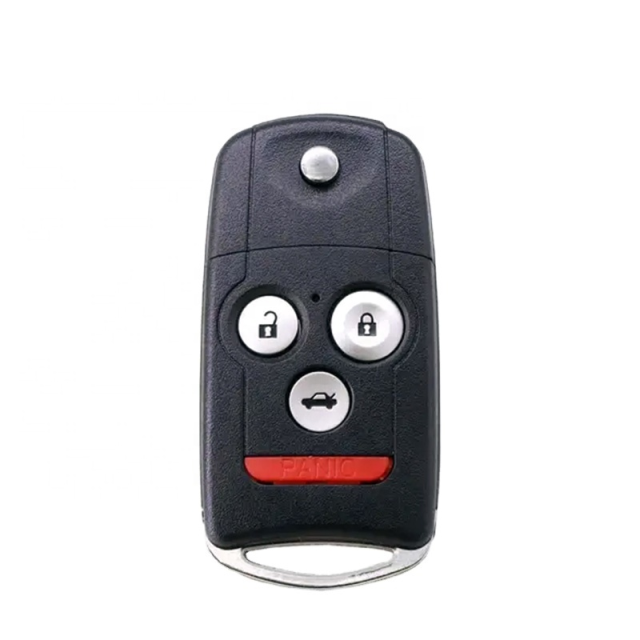 For Honda 3+1 button flip remote key blank