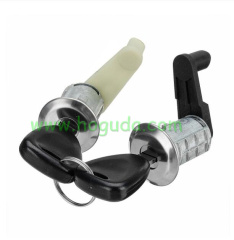 For Renault  Left+Right Car Door Lock Barrel Cylinder w/2 Key OE 7701468981 7701468982