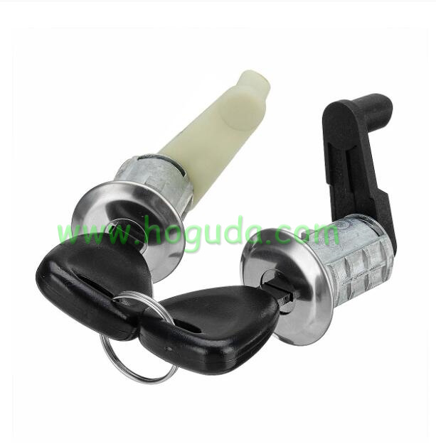 For Renault  Left+Right Car Door Lock Barrel Cylinder w/2 Key OE 7701468981 7701468982