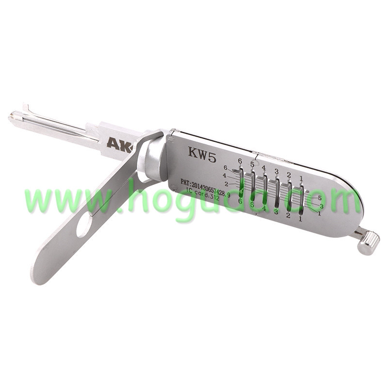 Original AKK Tools KW5 2 in 1 Decoder And Lock Picks Tool