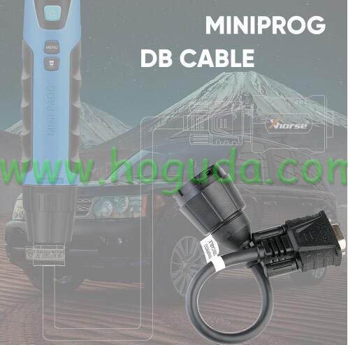 Xhorse XDNP13 DB9 Cable for Benz EIS/EZS Adapters work with MINI PROG