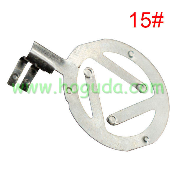 Car key terminal clamp for remote key blank 15#