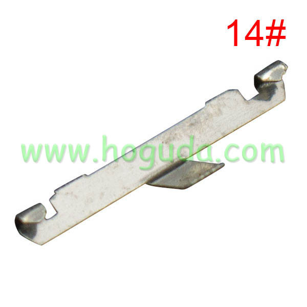 Car key terminal clamp for remote key blank 14#