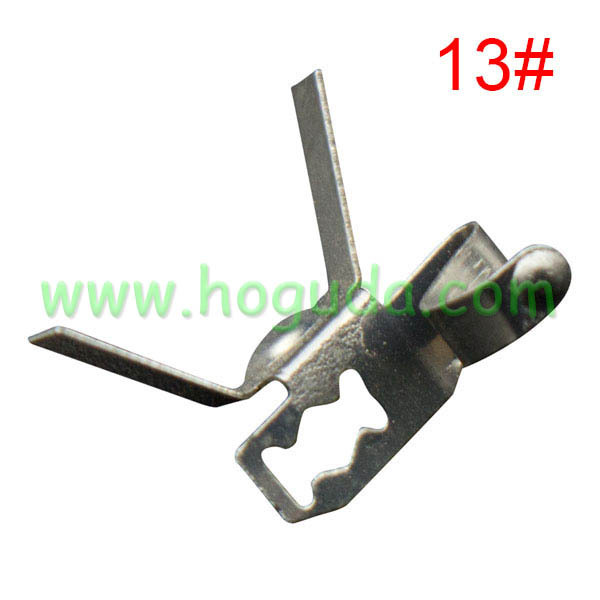Car key terminal clamp for remote key blank 13#