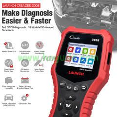 LAUNCH CR3008 OBD2 automotive scanner OBDII code reader diagnostic tool battery voltage test tool free