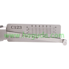 Original AKK Tools C123 2 in 1 Decoder And Lock Picks Tool