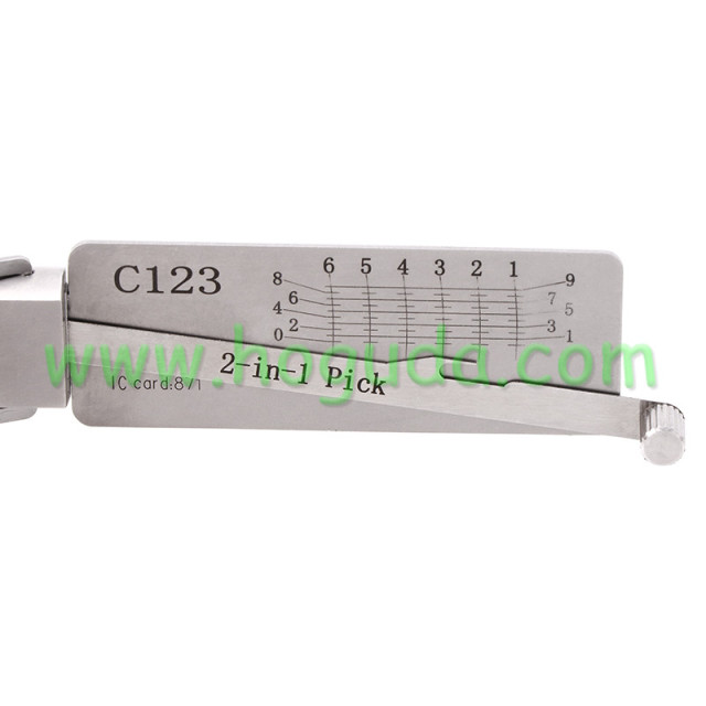 Original AKK Tools C123 2 in 1 Decoder And Lock Picks Tool