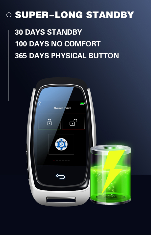 CF920 LCD Smart Car Key Universal For Audi style Remote Key Comfortable Entry Auto Lock Car Window Korean/English