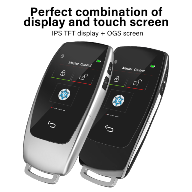CF799 LCD Smart Car Key Universal For Benz style Remote Key Comfortable Entry Auto Lock Car Window Korean/English