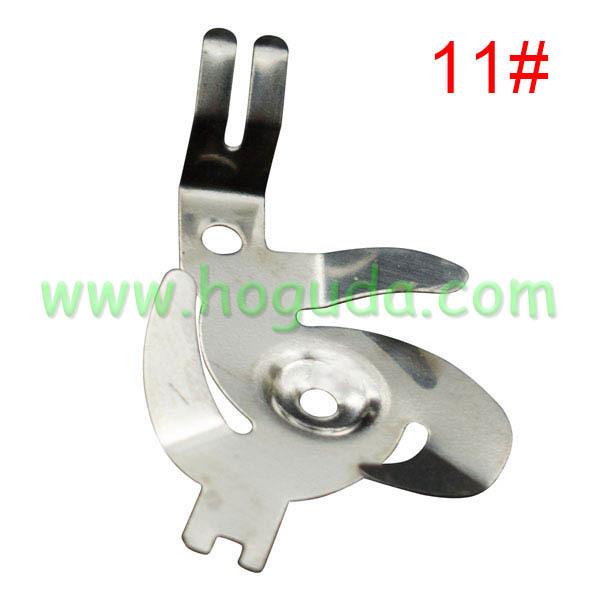 Car key terminal clamp for remote key blank 11#