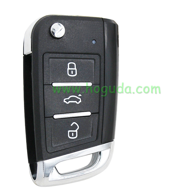 KEYDIY MQB 3 button remote key shell without key blade