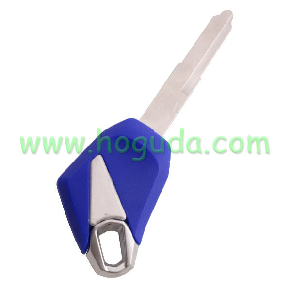 For KAWASAKI motorcycle key blank(blue) right blade