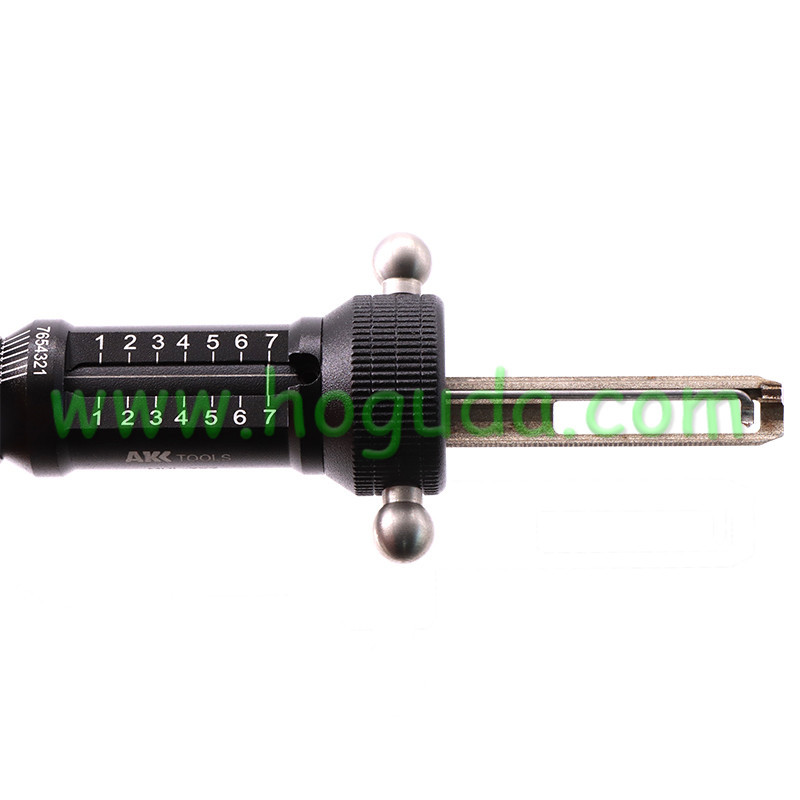AKK MUL 7*7 For Fiat Key Tool Suitable for 8-Bead/7-Bead Flat Key Lock Dimensions 160mm x 70mm x 40mm