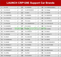 LAUNCH  CRP129E OBD2 Car Scanner ENG ABS SRS AT Diagnostic tool EPB Oil SAS ETS TMPS Reset functions