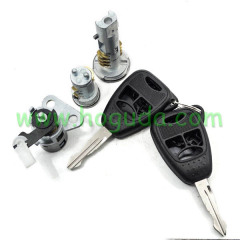 Chrysler full set lock (ignition lock and left door lock and right door lock)