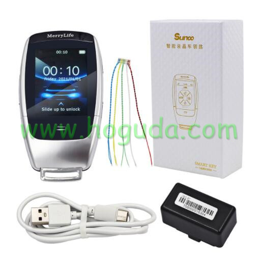 TK900 Korean English Modified Smart Keyless 3Button Remote Key TK900 with LCD Screen for Benz S Class 500L S450L  for BMW Ford Mazda Toyota Porsche Honda