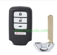 For Honda 3+1 button smart remote key with 433.92MHZFSK  NCF2951X / HITAG 3 / 47CHIP FCC ID:ACJ932HK1310A ​​​​​​P/N: 72147-SZT-A01 For Honda CR-Z 2016-2017