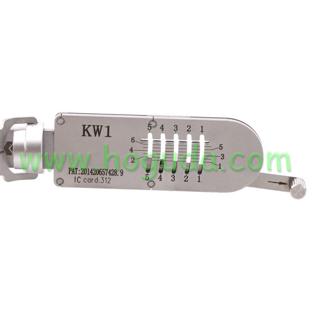 Original AKK Tools KW1 2 in 1 Decoder And Lock Picks Tool