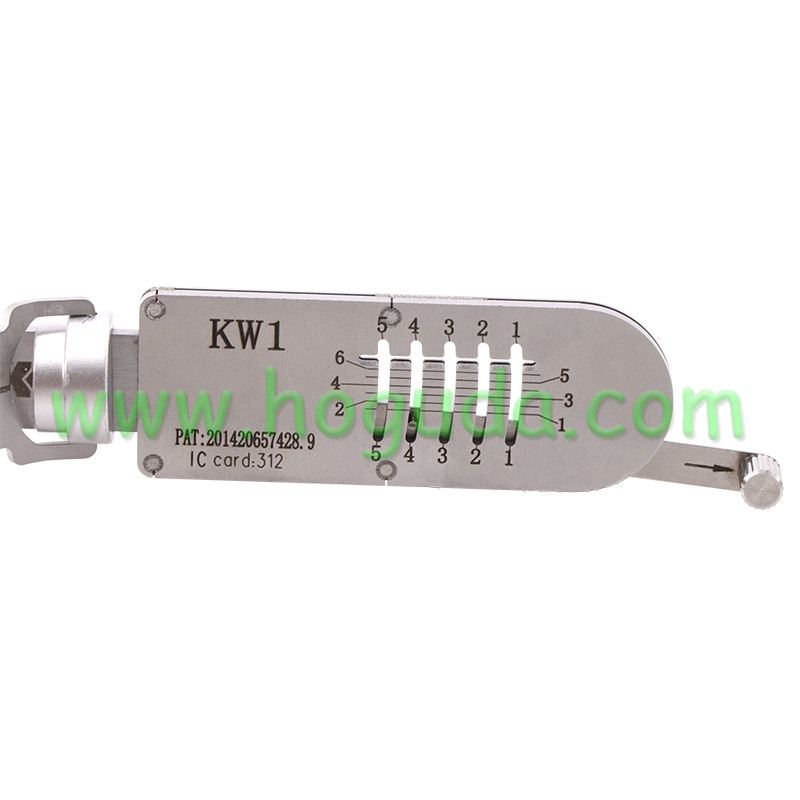 Original AKK Tools KW1 2 in 1 Decoder And Lock Picks Tool