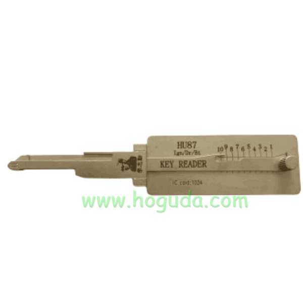 Original Lishi HU87 key reader