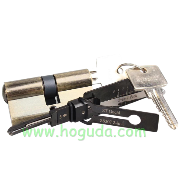 SS307 2-in-1 Decoder for st guchi Locksmith Repairing Tools 2-in-1 Residential Pick &amp; Decoder