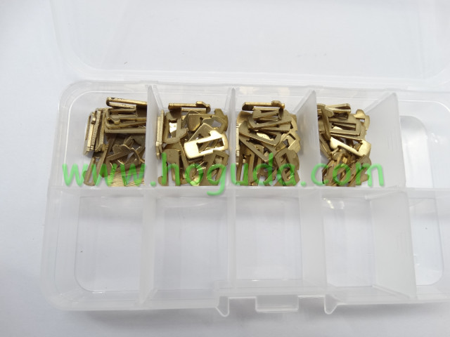 For Hyundai lock pin wafer contains 4 styles, each style keeps 20pcs