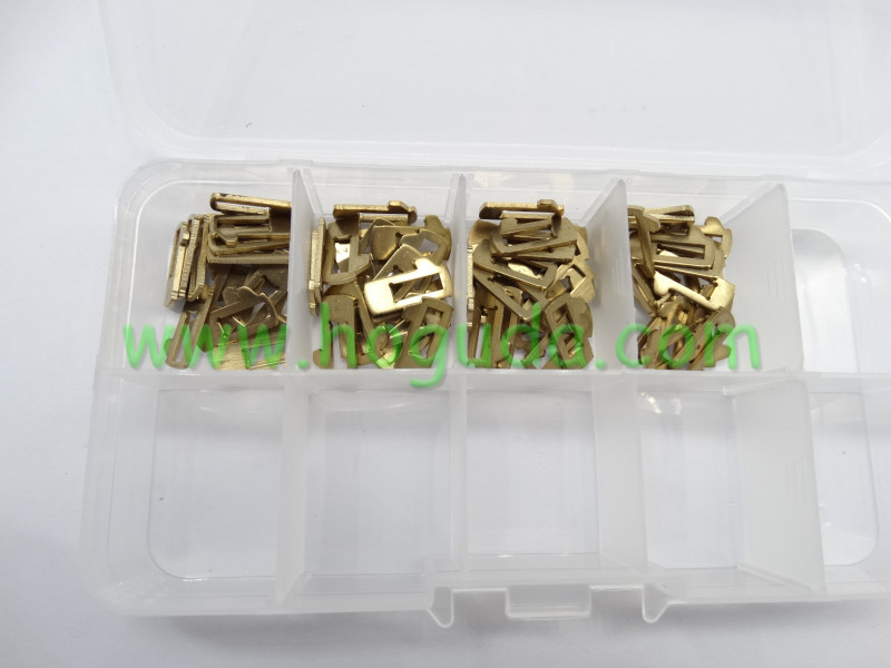 For Hyundai lock pin wafer contains 4 styles, each style keeps 20pcs