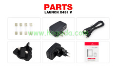 LAUNCH X431V Bluetooth Wifi Car Full System Diagnostic Tool ECU Coding DPF TPMS 16 reset V Pro mini OBD2 code reader Scanner