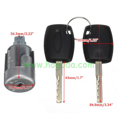 For Ford Transit MK8  Tourneo Car Ignition Barrel Switch With 2 Keys Set Reference OE/OEM Number: 1926227
