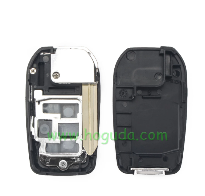 For Toyota Land Cruiser Camry Corolla 3 Buttons Modified Flip Car Key Shell with TOY47 blade