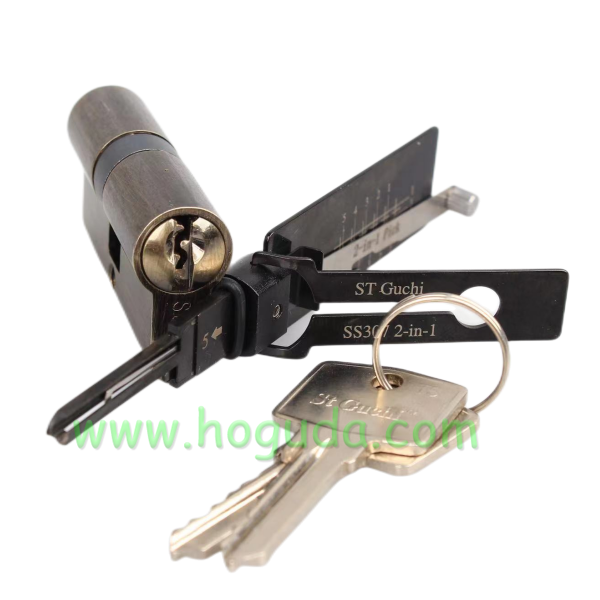 SS307 2-in-1 Decoder for st guchi Locksmith Repairing Tools 2-in-1 Residential Pick &amp; Decoder