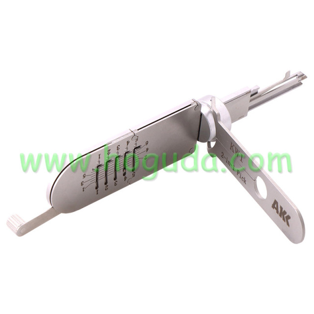 Original AKK Tools KW1 2 in 1 Decoder And Lock Picks Tool