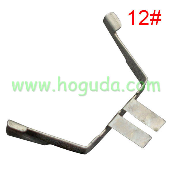 Car key terminal clamp for remote key blank 12#