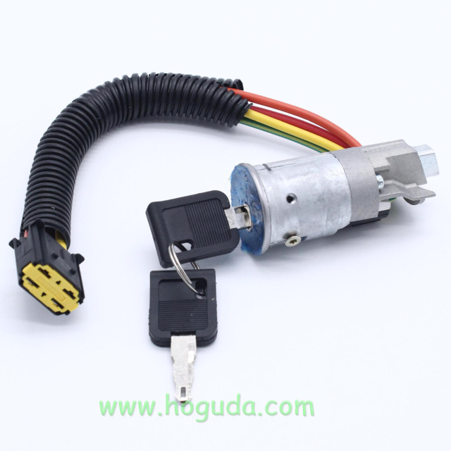 FOR RENAULT CLIO MK2 1998-2005  IGNITION BARREL SWITCH WITH TWO KEYS OE: 7701471098 7701469419 7701471220