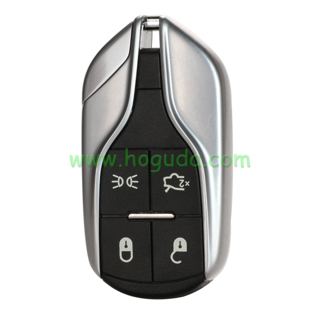 For Maserati 4 button remote key with PCF7945/7953(HITAG2) 434mhz