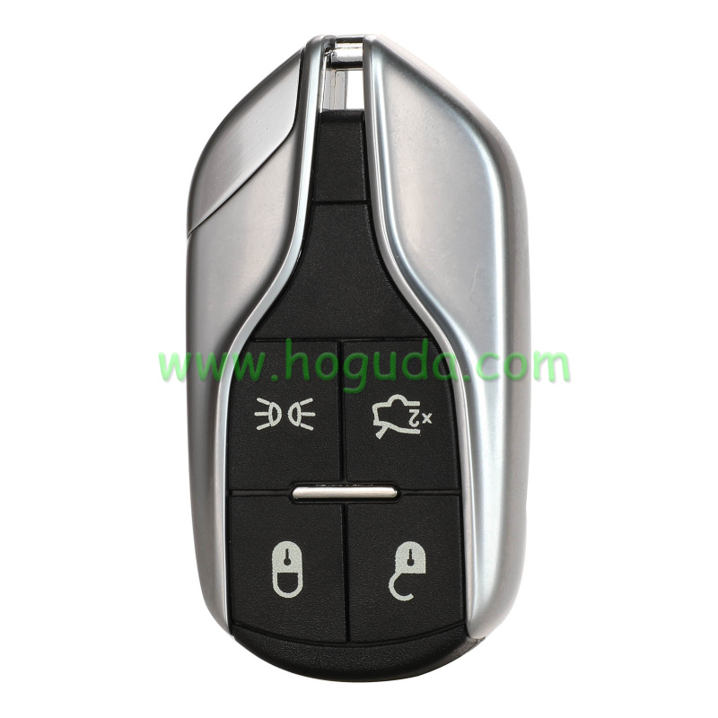 For Maserati 4 button remote key with PCF7945/7953(HITAG2) 434mhz
